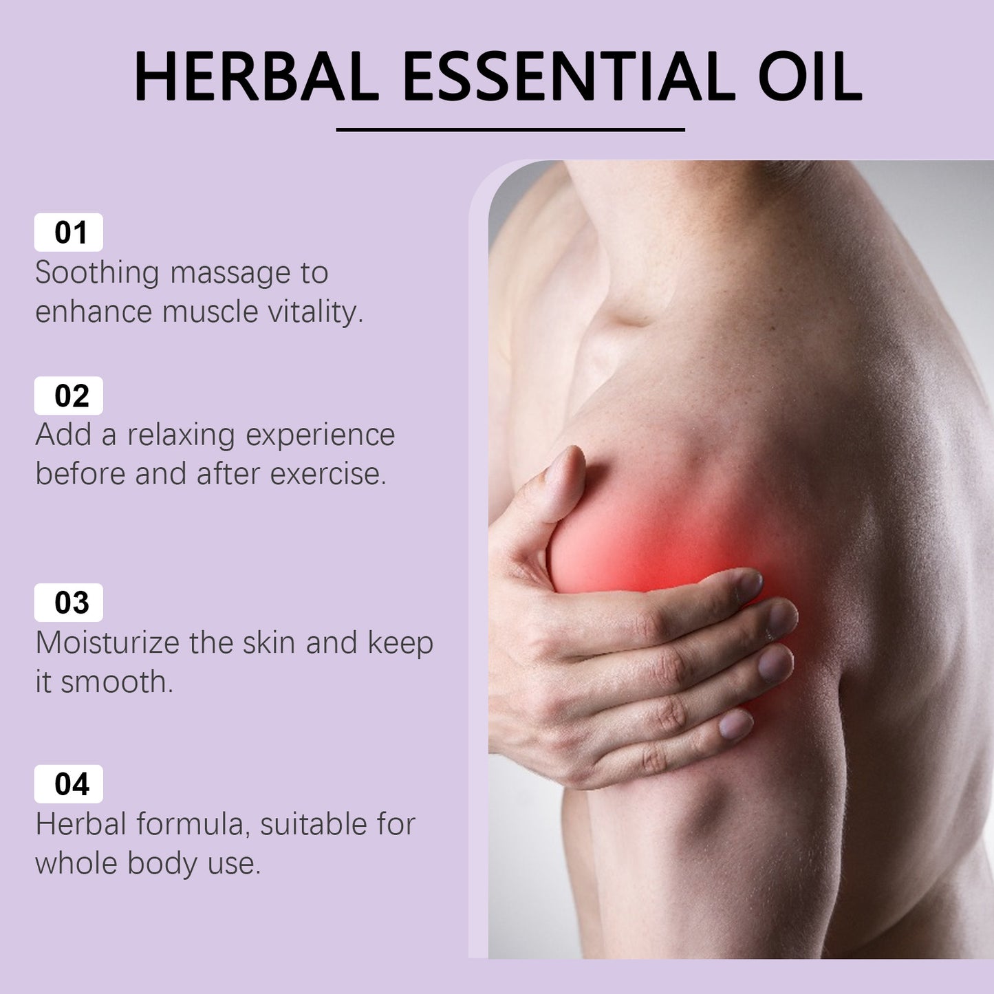 Herbal Joint Massage Essential Oil Wrist Knee Body Repair Massage Joint Care Essential Oil