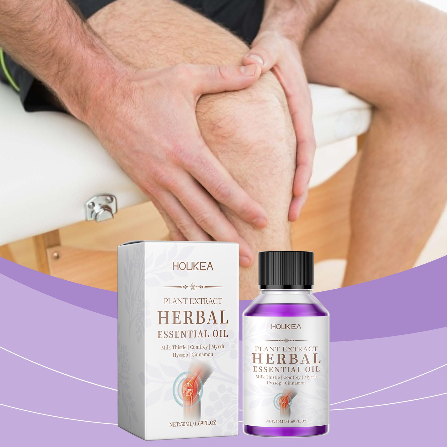 Herbal Joint Massage Essential Oil Wrist Knee Body Repair Massage Joint Care Essential Oil